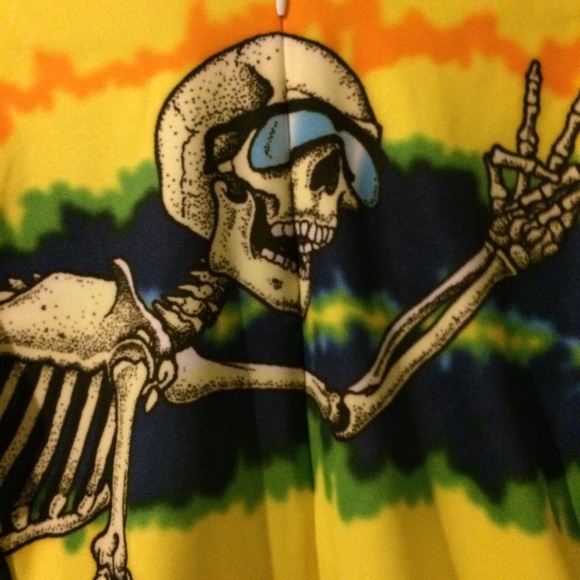 Primal Other - Primal Yellow Skeleton Cycling Shirt